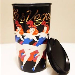 NEW! Starbucks LAS VEGAS porcelain tumbler 12oz